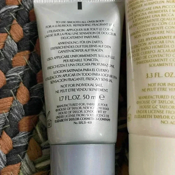 Elizabeth Taylor White Diamonds Brilliant White Diamond Lotion Lot of 3 - Picture 5 of 6